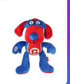 Βελούδινο  παιχνίδι για σκύλους - τρία μοντέλα