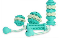 Jucărie durabilă din silicon pentru curățarea dinților la câini