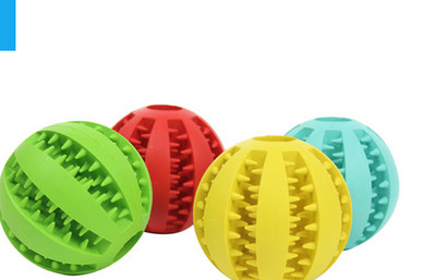 Jucărie durabilă din silicon pentru curățarea dinților la câini