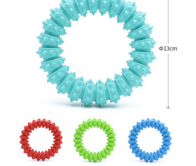 Jucărie durabilă din silicon pentru curățarea dinților la câini