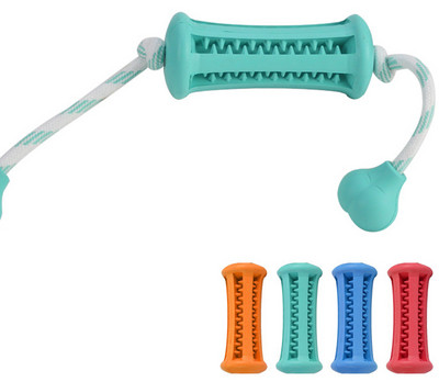 Jucărie durabilă din silicon pentru curățarea dinților la câini