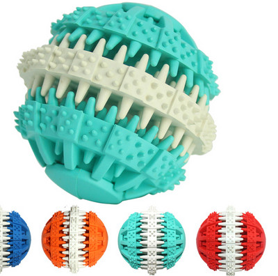 Jucărie durabilă din silicon pentru curățarea dinților la câini