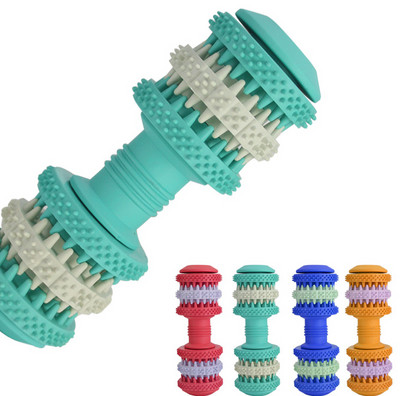 Jucărie durabilă din silicon pentru curățarea dinților la câini