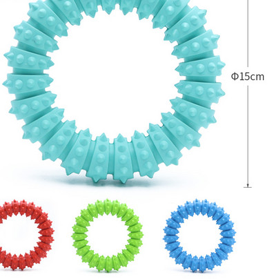 Jucărie durabilă din silicon pentru curățarea dinților la câini