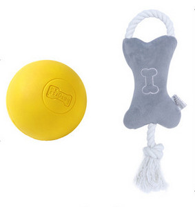 Jucărie pentru câini - minge de cauciuc