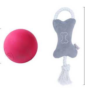 Jucărie pentru câini - minge de cauciuc