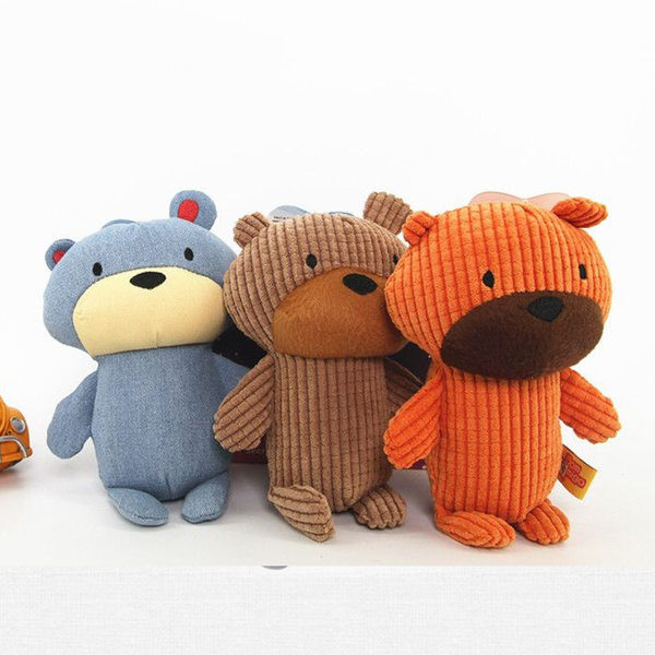 Jucărie de mestecat de pluș potrivită pentru câini