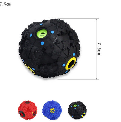 Kummist pall koertele maiuste jaoks mõeldud sahtliga