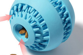 Jucărie pentru câini din cauciuc rezistentă la mușcătură