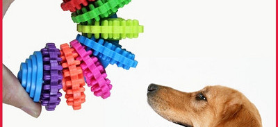 Διαφορετικά μοντέλα παιχνιδιών από καουτσούκ για σκύλους