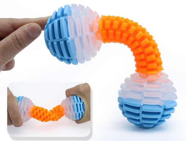 Jucărie de mestecat din silicon pentru câini