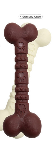 O jucărie pentru câini în formă de os