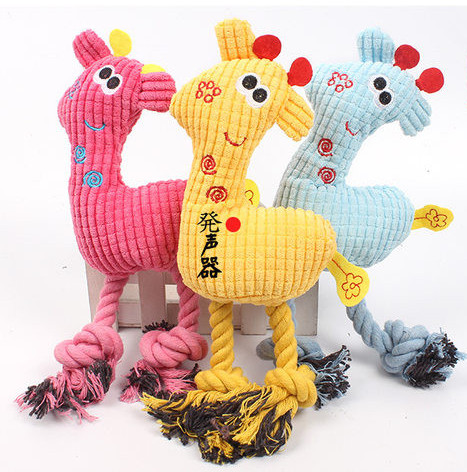 Jucărie de pluș sonoră pentru câini