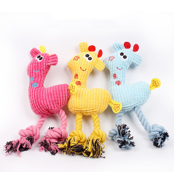 Jucărie de pluș sonoră pentru câini