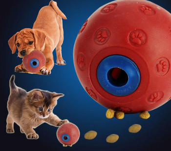 Λαστιχένια μπάλα παιχνιδιού για σκύλους κατάλληλη για παιχνίδι