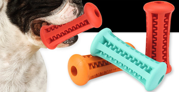 Jucărie din silicon pentru curățarea dinților câinilor
