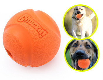 Λαστιχένια μπάλα-παιχνίδι για σκύλους