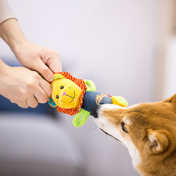 Λούτρινο παιχνίδι για σκύλους - τρία μοντέλα