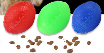 Μπάλα από καουτσούκ για σκύλους ανθεκτική στο μάσημα