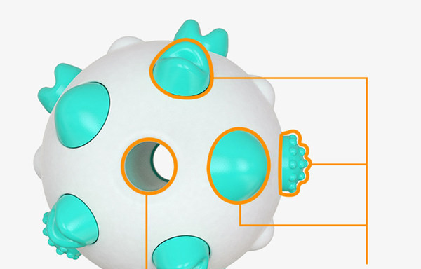 Minge pentru curățarea dinților la câini