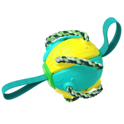 Kummist mänguasi frisbee pall koertele