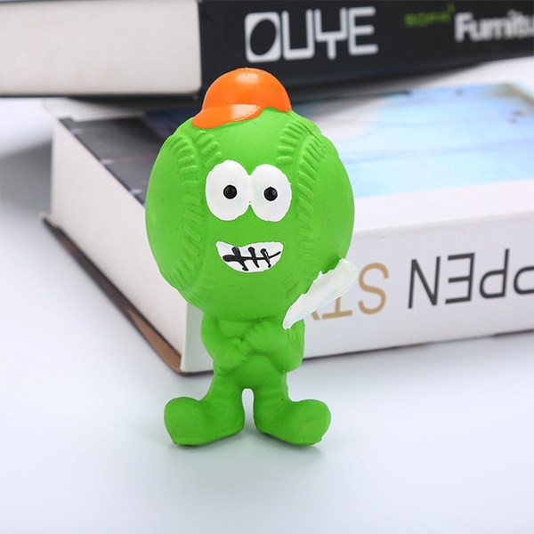 Λαστιχένιο παιχνίδι για κατοικίδια με ήχο