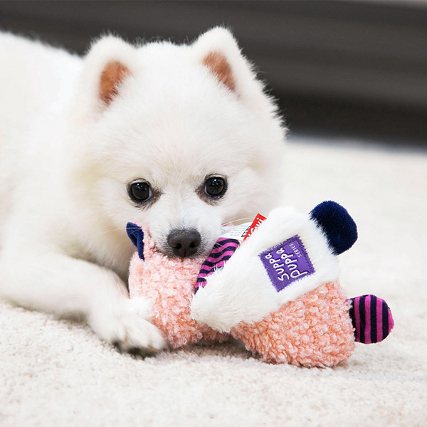 Ανθεκτικό βελούδινο παιχνίδι για κατοικίδια