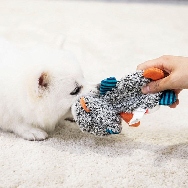 Ανθεκτικό βελούδινο παιχνίδι για κατοικίδια