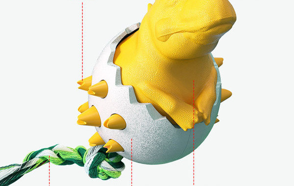 Igračka dinosaura otporna na ugrize