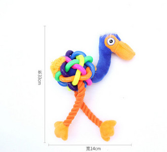 Koertele sobiv mänguasi - kolme värvi