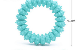 Lemmikloomadele mõeldud polsterduskindel ümmargune kummist mänguasi