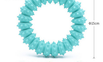 Lemmikloomadele mõeldud polsterduskindel ümmargune kummist mänguasi