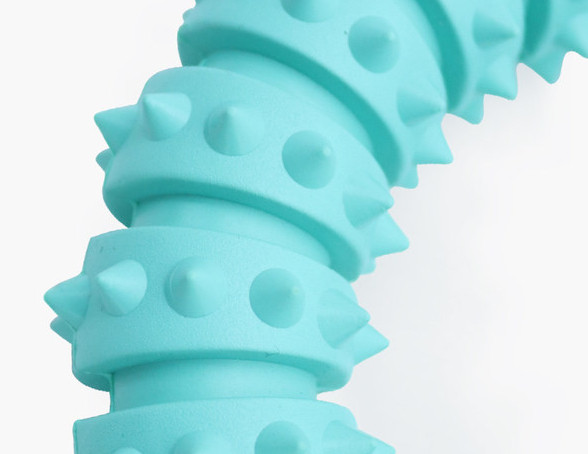 Lemmikloomadele mõeldud polsterduskindel ümmargune kummist mänguasi