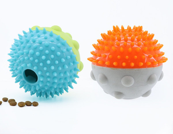 Minge de jucărie din cauciuc pentru câini