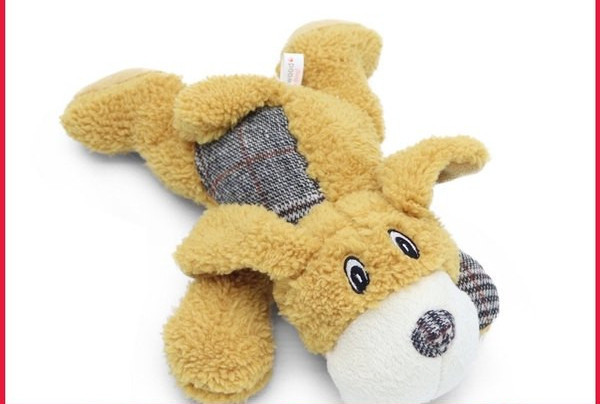 Jucărie de câine de pluș cu sunet