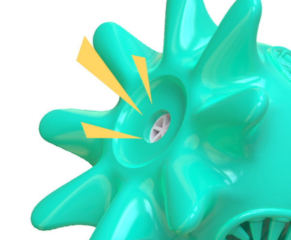 Λαστιχένιο παιχνίδι σε τρία χρώματα