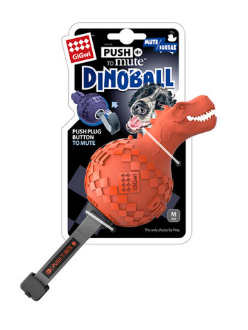 Кучешка играчка във формата на динозавър