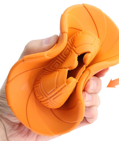 Frisbee din silicon pentru jocul cu animale de companie