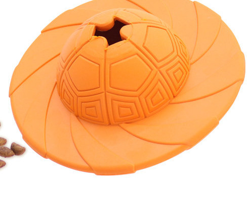 Frisbee din silicon pentru jocul cu animale de companie