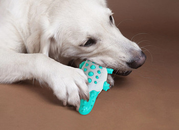 Кучешка играчка устойчива на дъвчене с отделение за храна