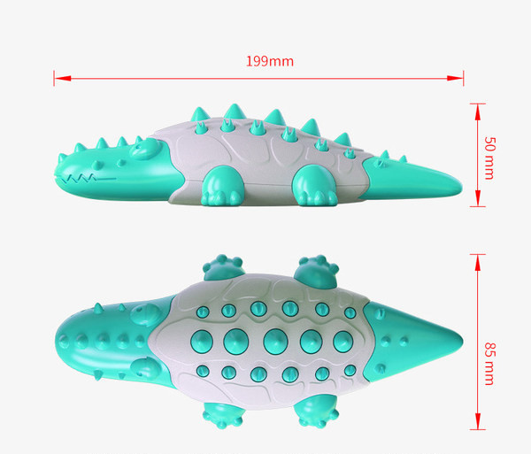 Παιχνίδι σκύλου ανθεκτικό στο μάσημα με θήκη τροφής