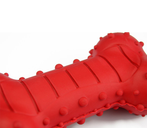 Jucărie pentru câini din silicon cu sunet