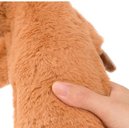 Mängimiseks sobiva heliga plüüsis mänguasi koertele