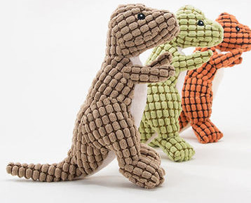 Plīša rotaļlieta pret kodieniem izturīgiem suņiem