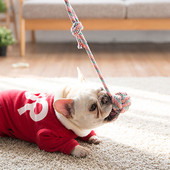 Jucărie textilă pentru câini de mai multe culori