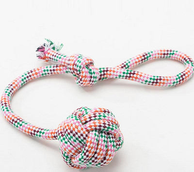 Jucărie textilă pentru câini de mai multe culori