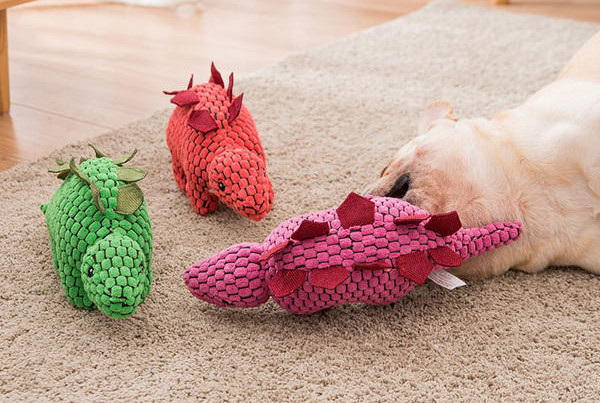 Jucărie de plus sub formă de animale pentru animale de companie