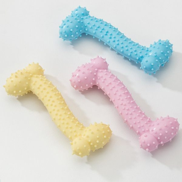 Jucărie din cauciuc pentru câini - lungime 11 cm