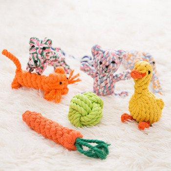 Текстилна играчка за кучета в формата на животни