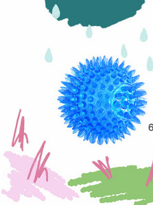 Kummist pall mängimiseks sobivatele koertele